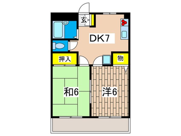 セレッソコンドミニオの物件間取画像